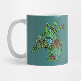 Peacock Feathers Mug